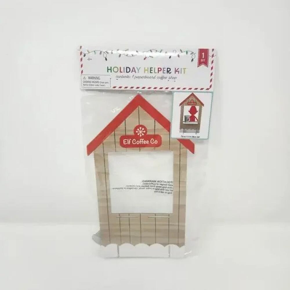 Coffee Co Elf Holiday Helper Prop Christmas